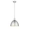 Z-Lite Sawyer 1 Light Pendant, Brushed Nickel 4500P12-BN - alternate 4